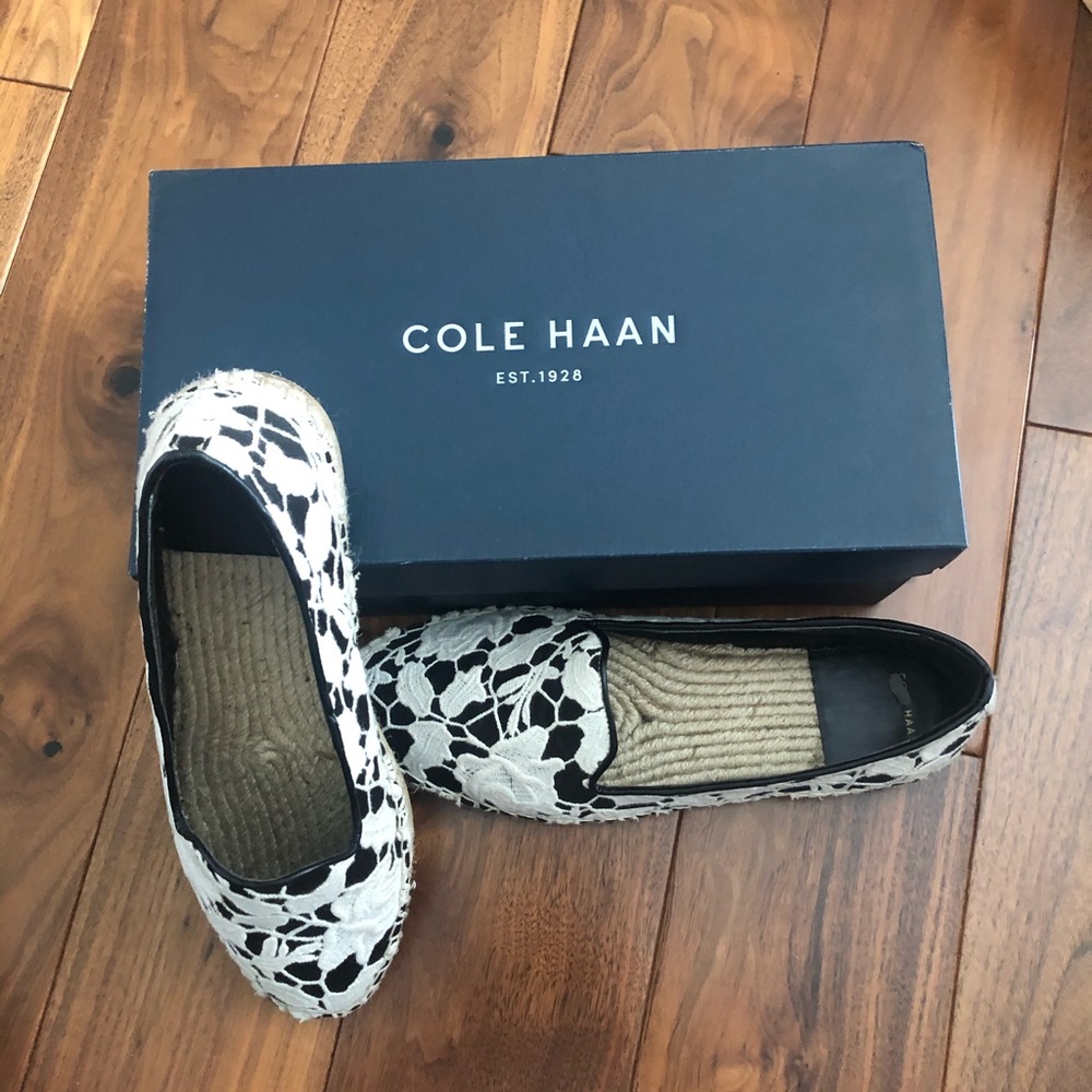 Cole Haan slip on’s